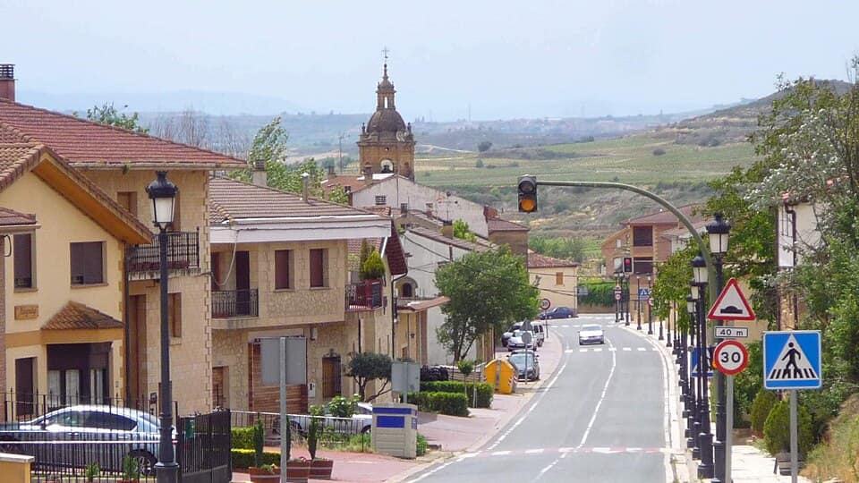 Vista de Baños de Ebro/Mañueta