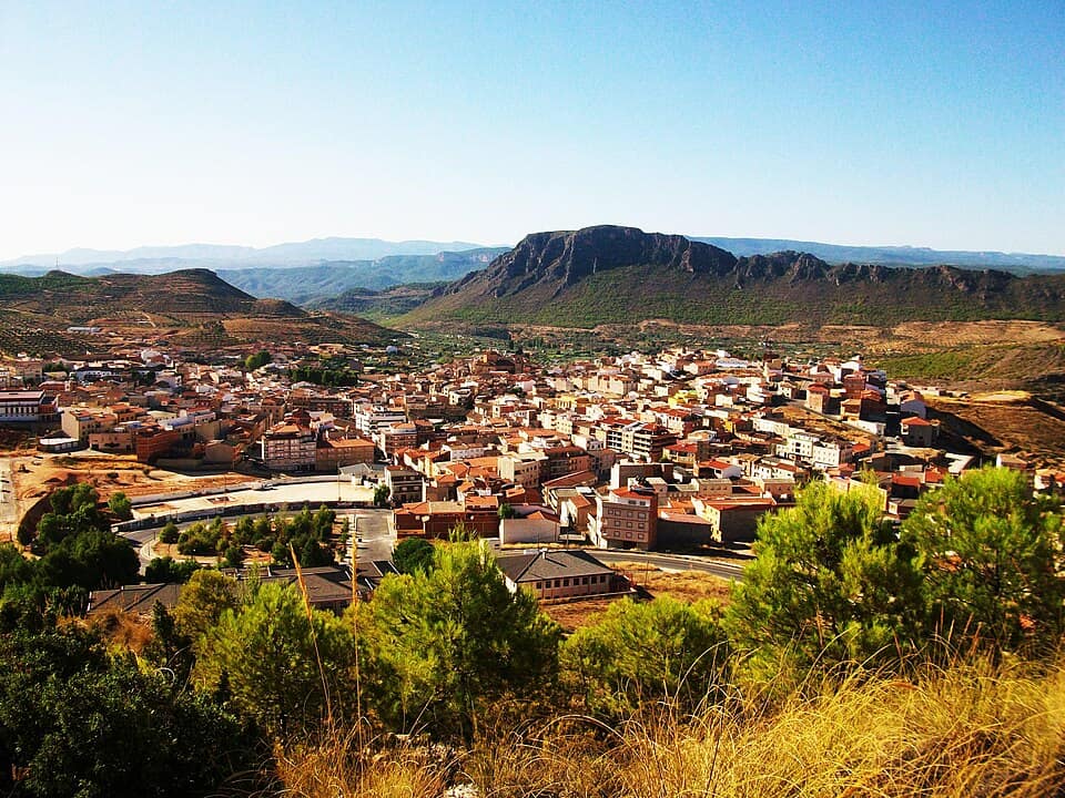 Vista de Elche de la Sierra