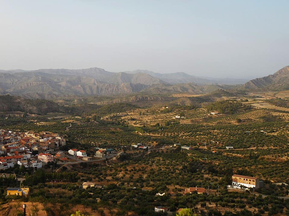 Vista de Férez