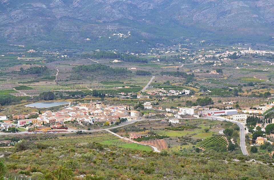 Vista de Alcalalí