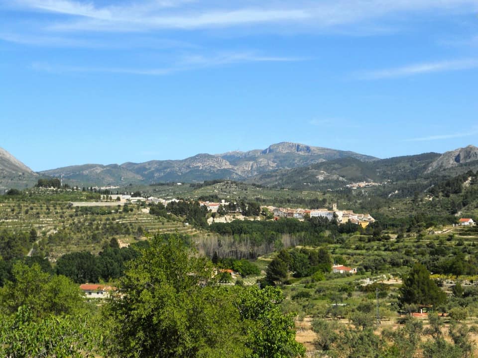 Vista de Benilloba