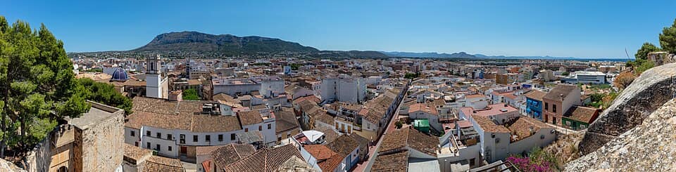 Vista de Dénia