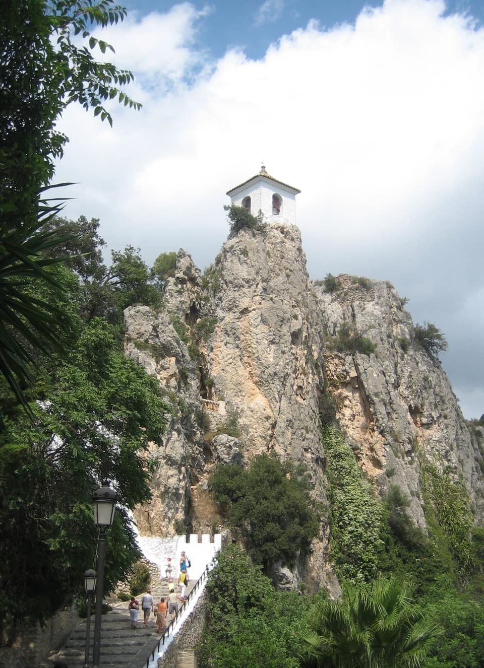 Vista de el Castell de Guadalest