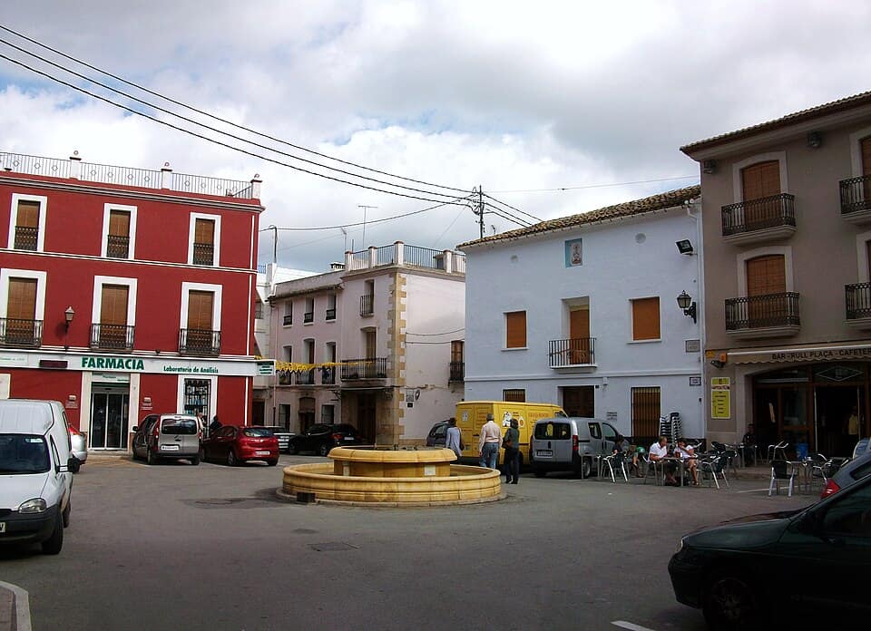 Vista de Xaló