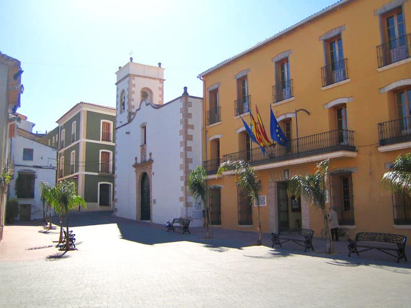 Vista de Ondara