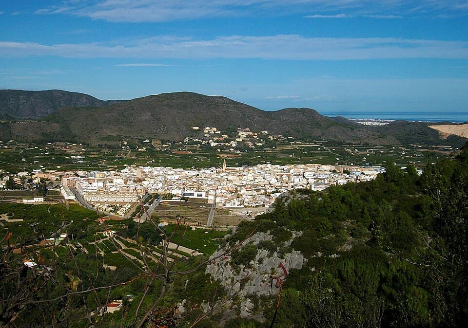Vista de Pego