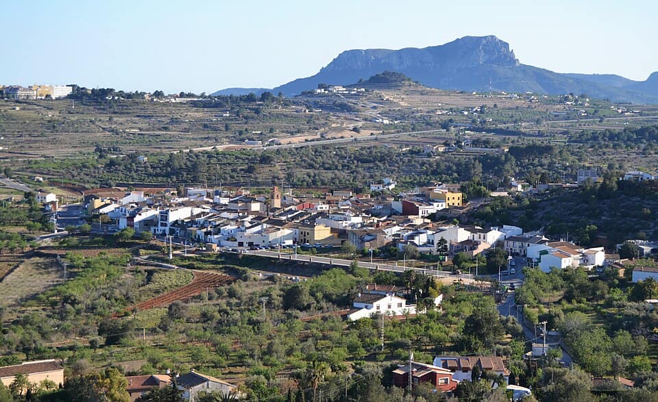 Vista de Senija