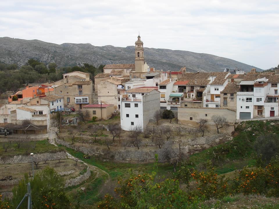 Vista de la Vall de Gallinera