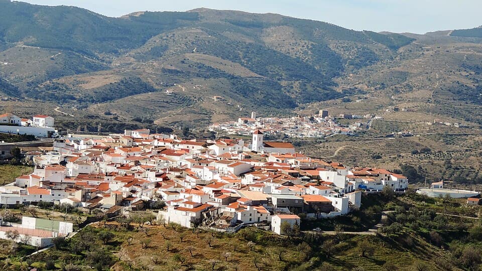 Vista de Alcudia de Monteagud