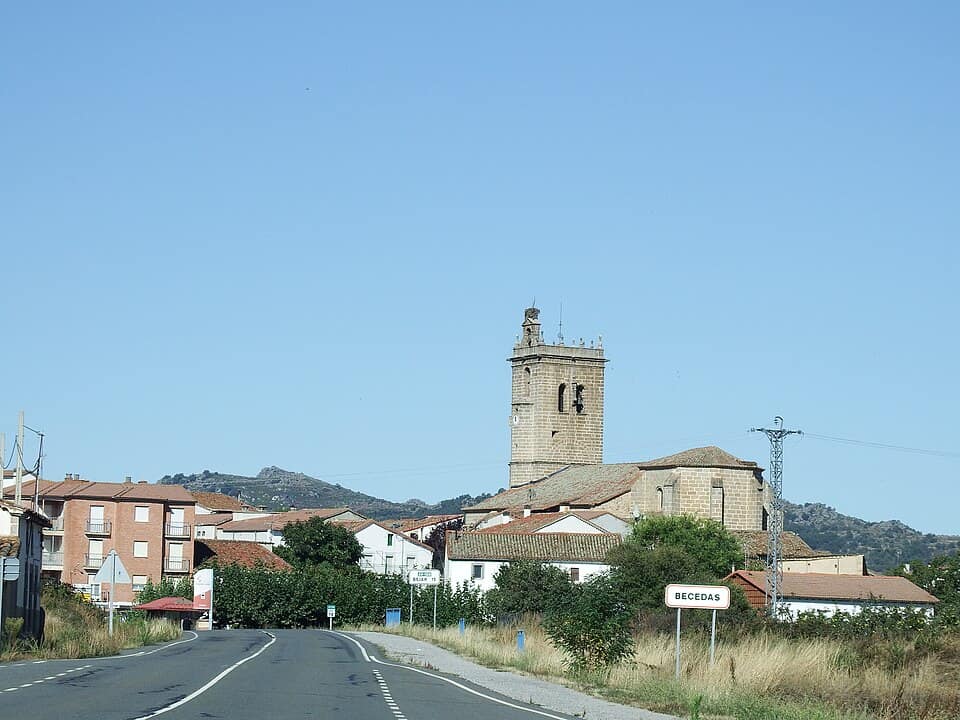 Vista de Becedas