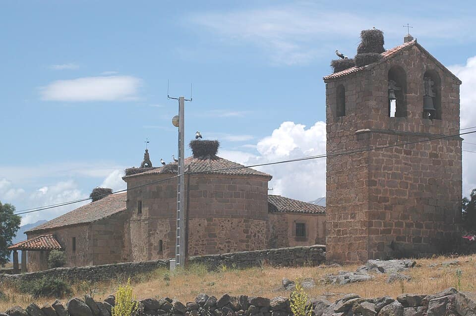 Vista de Santa María de los Caballeros