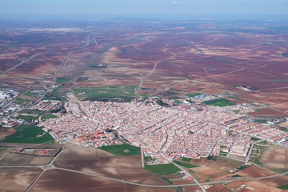 Vista de Villafranca de los Barros