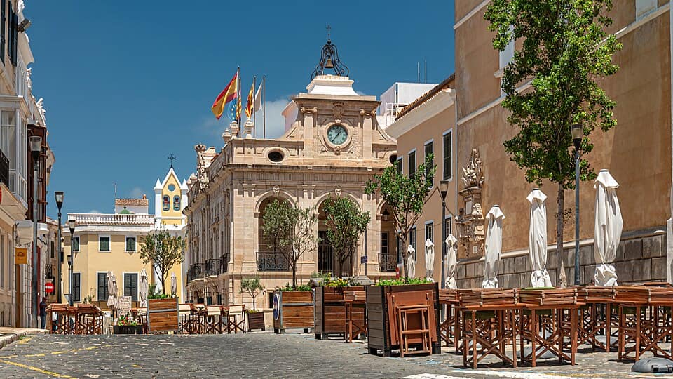 Vista de Maó