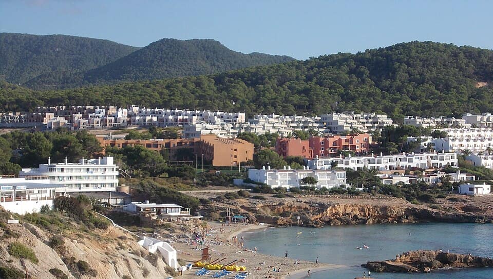 Vista de Sant Josep de sa Talaia