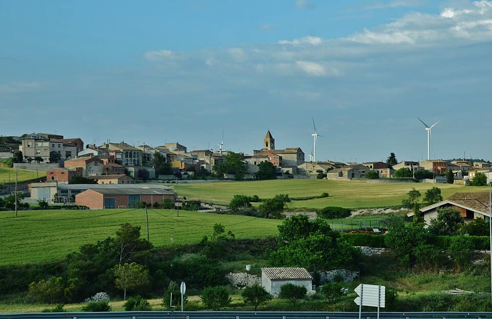 Vista de Montmaneu