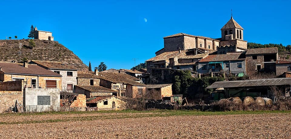 Vista de Oristà