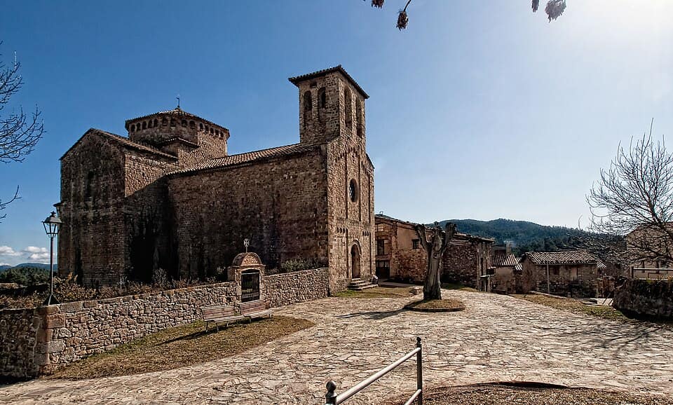 Vista de Sant Jaume de Frontanyà