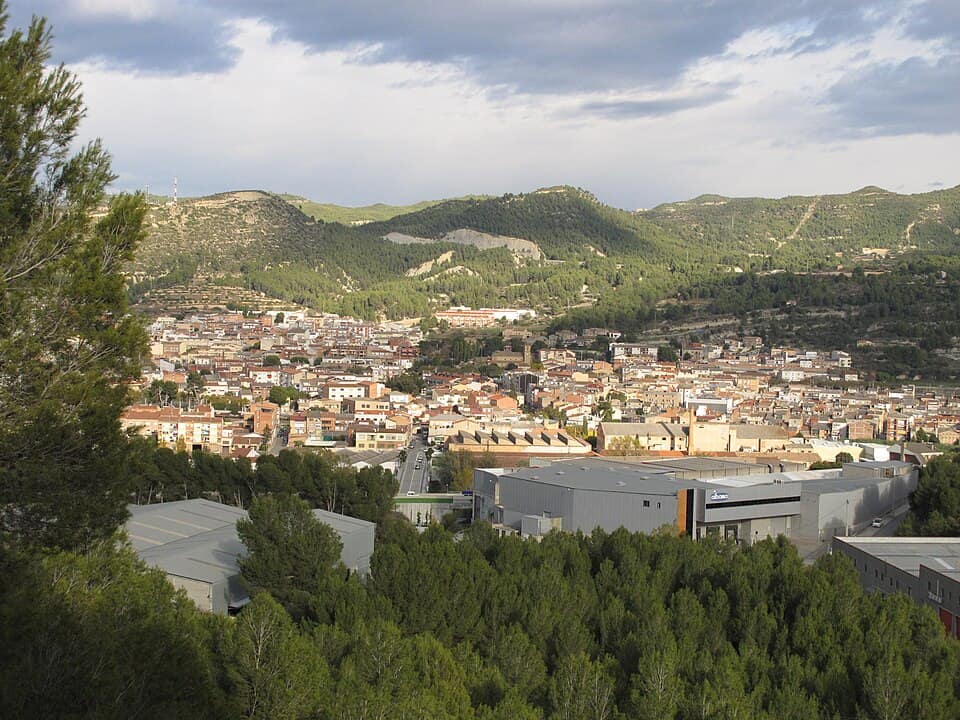 Vista de Sant Vicenç de Castellet