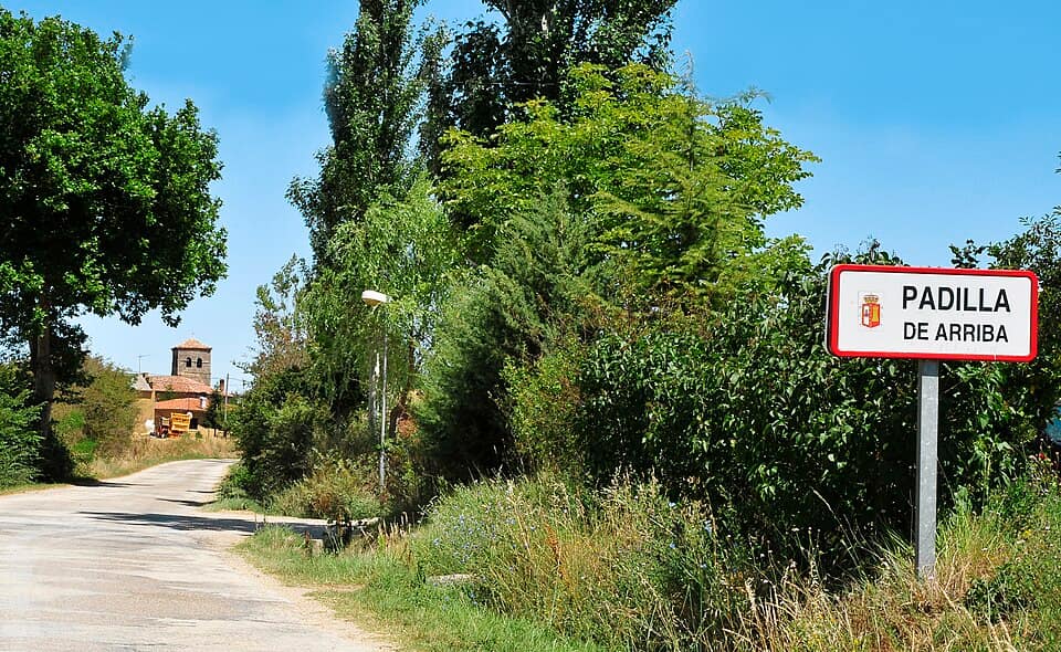 Vista de Padilla de Arriba