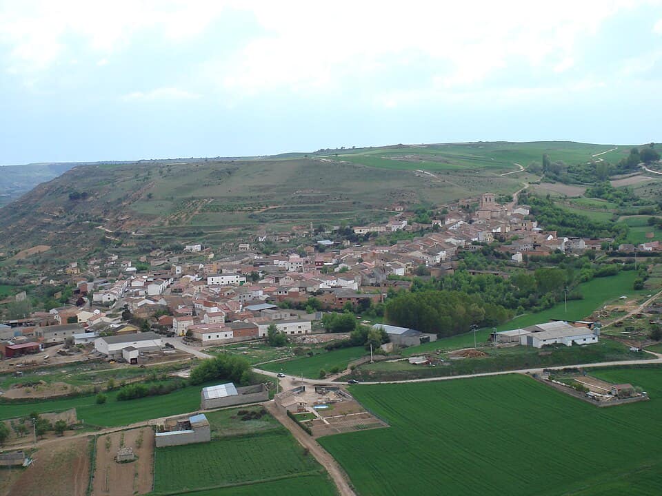 Vista de San Martín de Rubiales