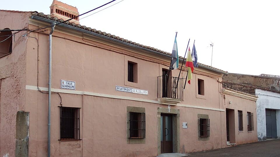 Vista de Alcollarín