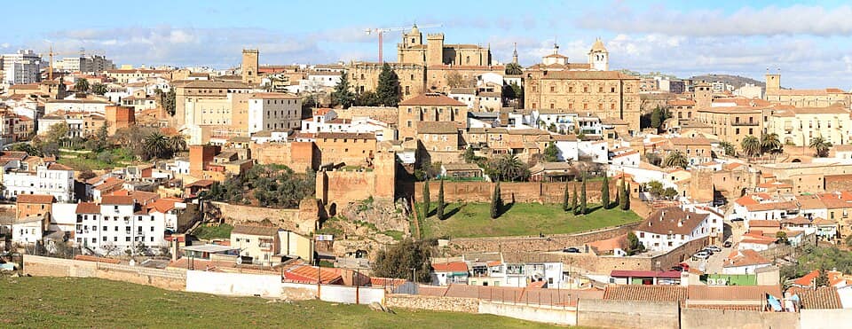 Vista de Cáceres