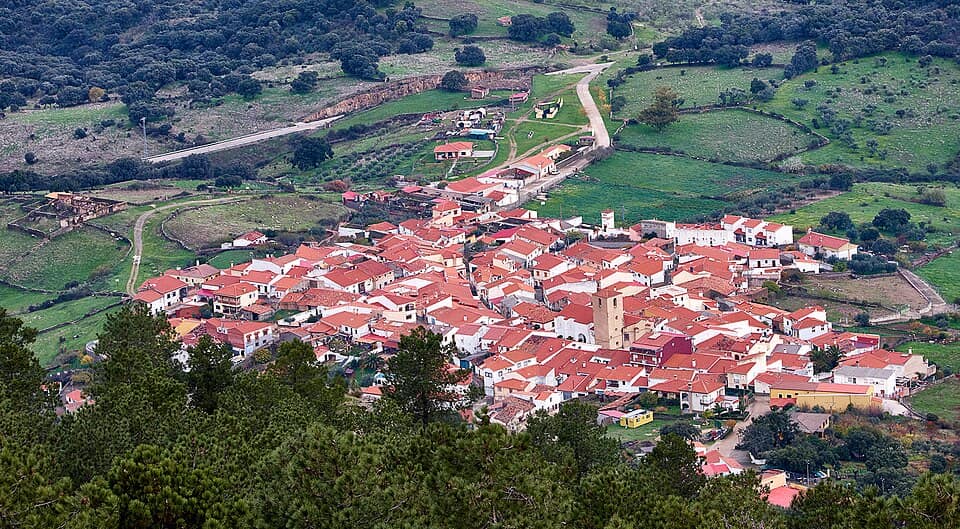 Vista de Casas de Miravete
