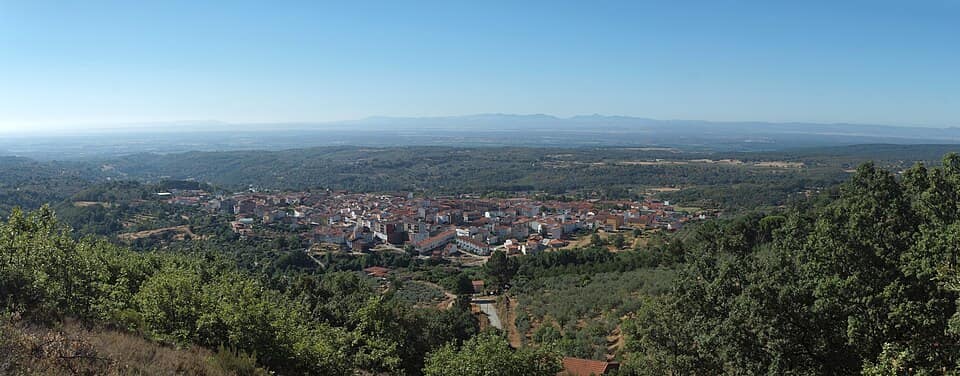 Vista de Losar de la Vera
