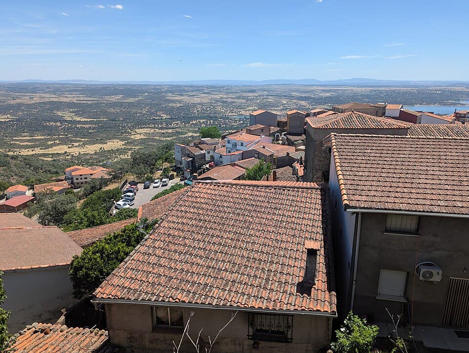 Vista de Santibáñez el Alto