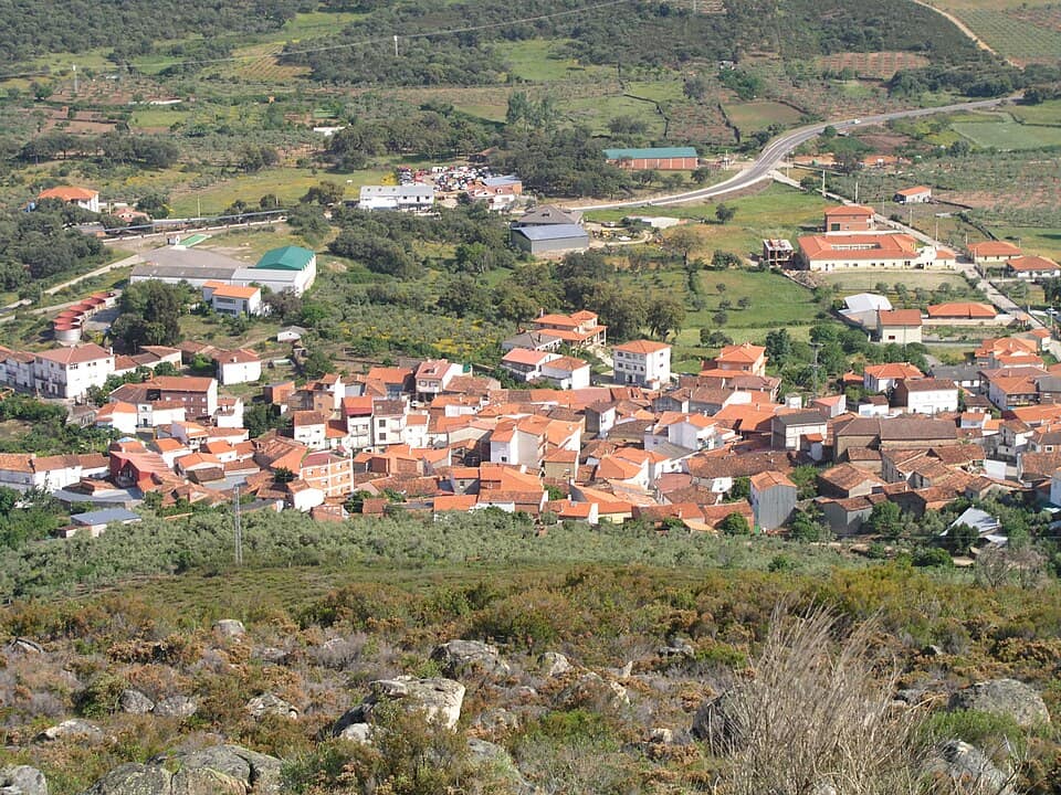 Vista de Torrecilla de los Ángeles