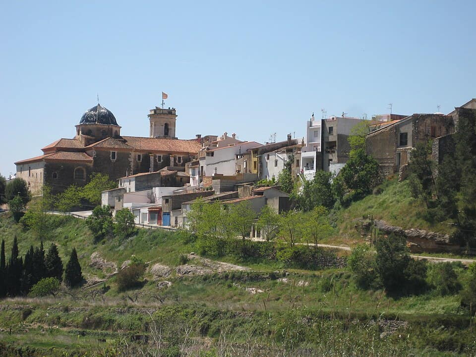 Vista de les Coves de Vinromà