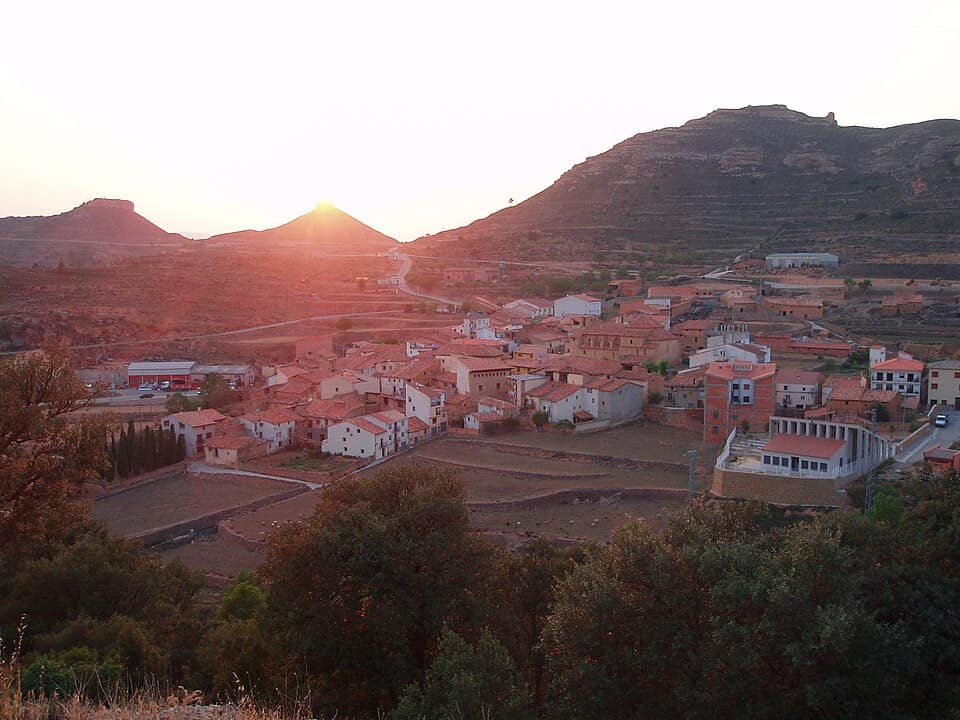 Vista de Olocau del Rey