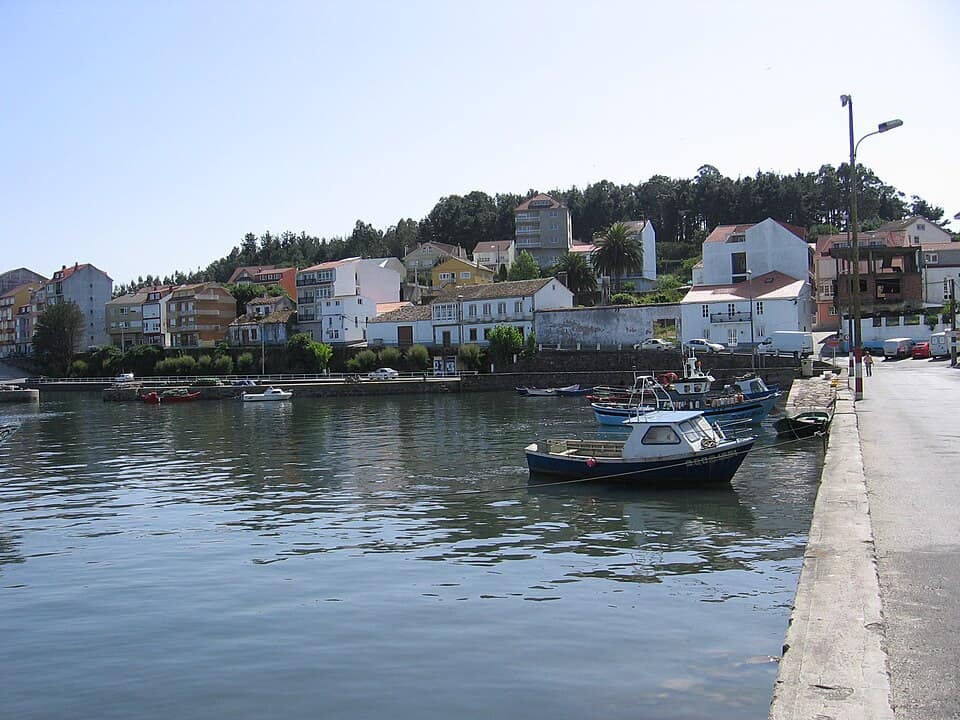 Vista de Camariñas