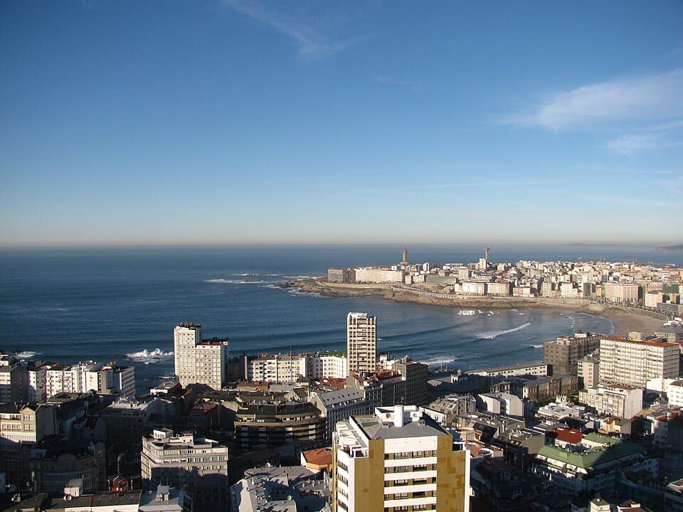 Vista de A Coruña