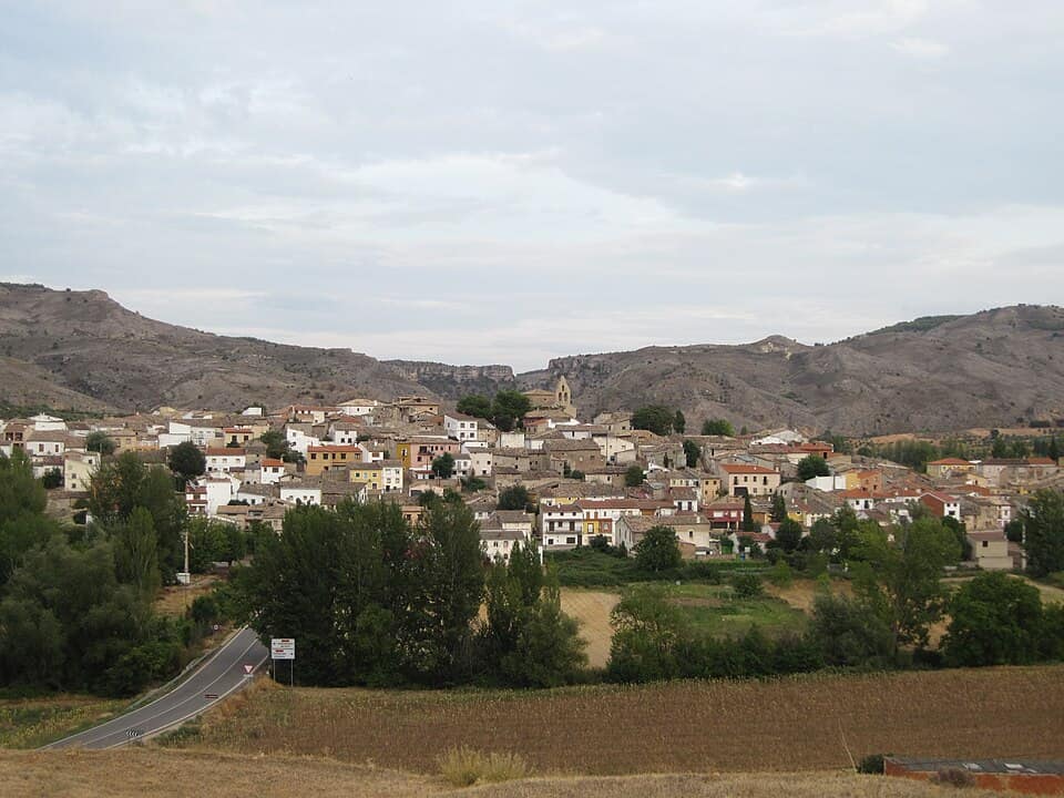 Vista de Albalate de las Nogueras
