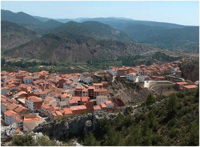 Vista de Santa Cruz de Moya