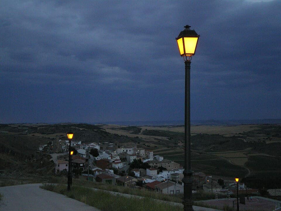 Vista de Zafra de Záncara