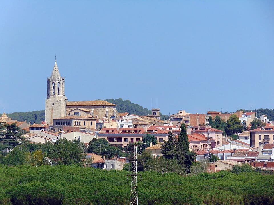 Vista de Cassà de la Selva