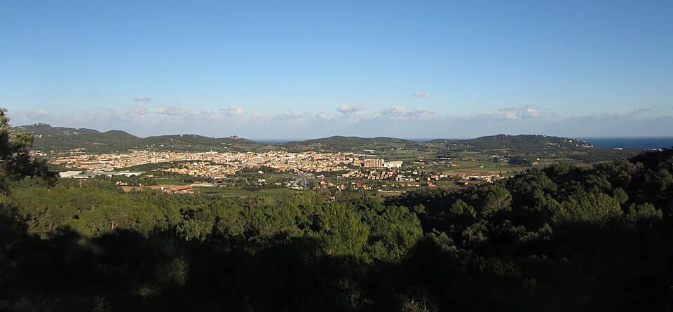 Vista de Palafrugell