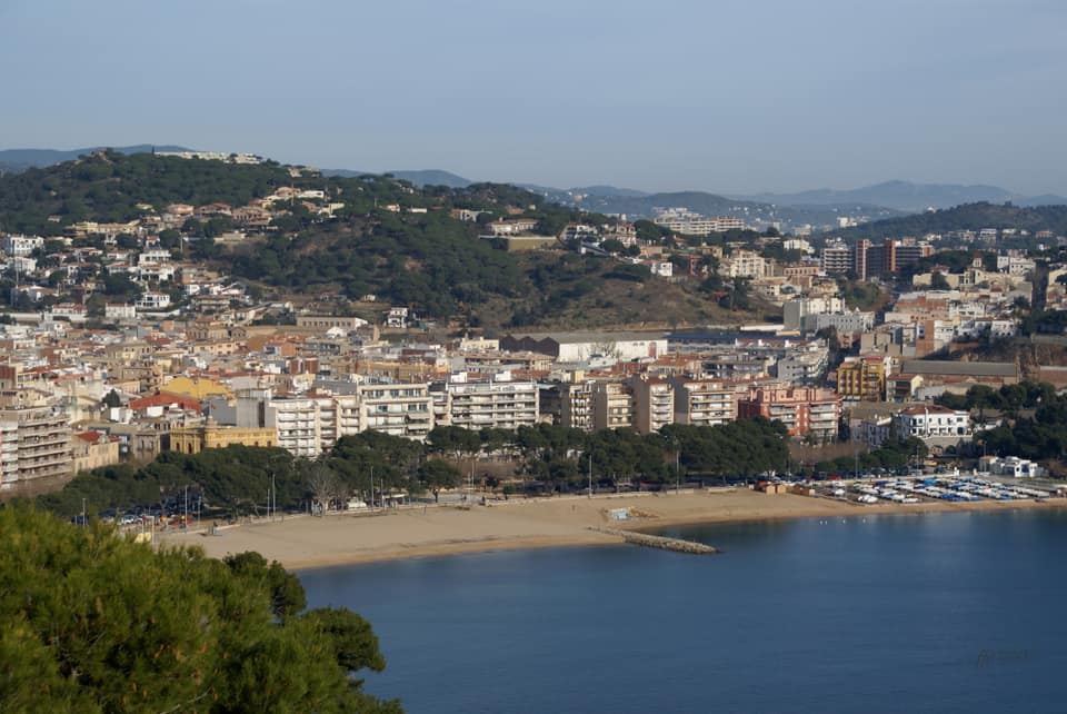 Vista de Sant Feliu de Guíxols