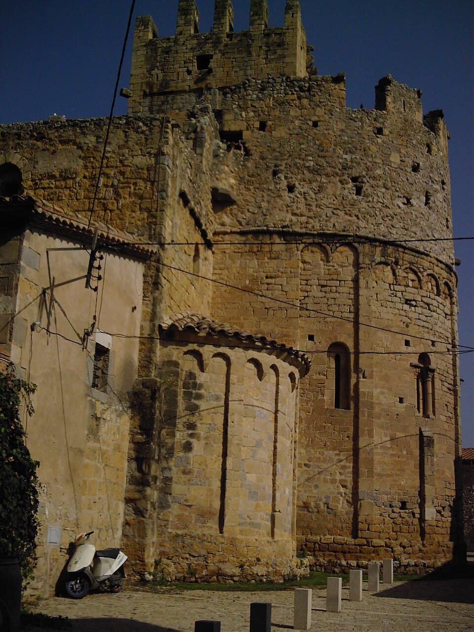 Vista de Sant Miquel de Fluvià