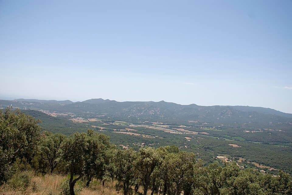 Vista de Santa Cristina d'Aro