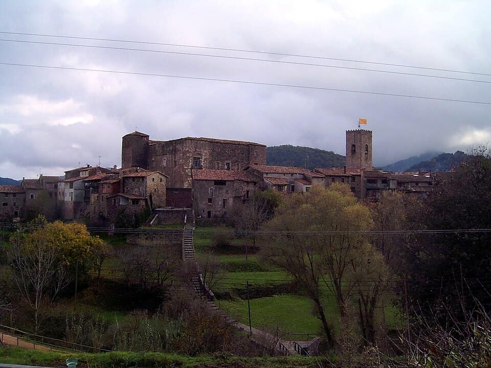 Vista de Santa Pau
