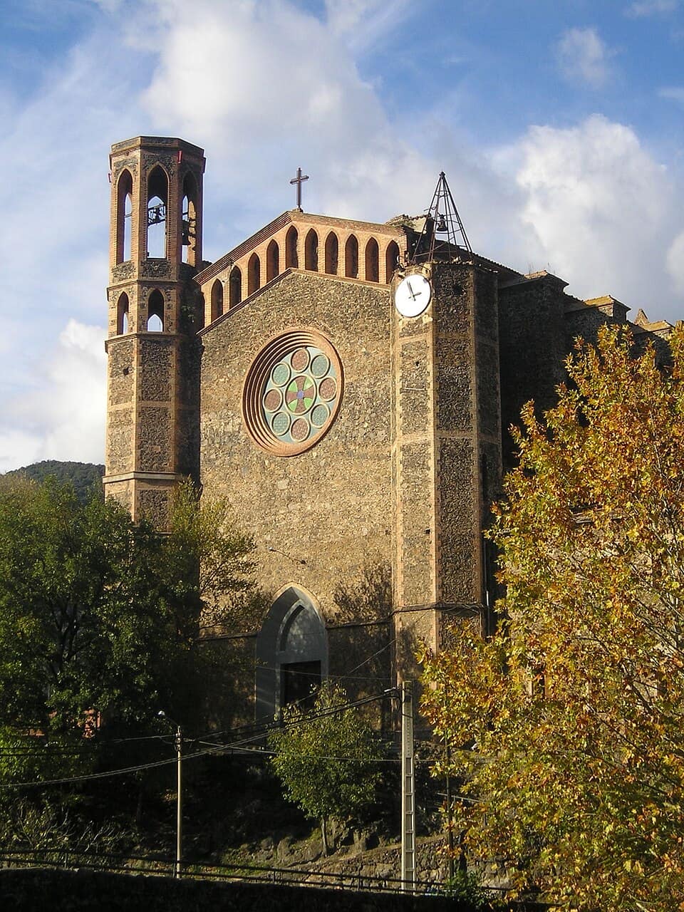 Vista de Sant Joan les Fonts