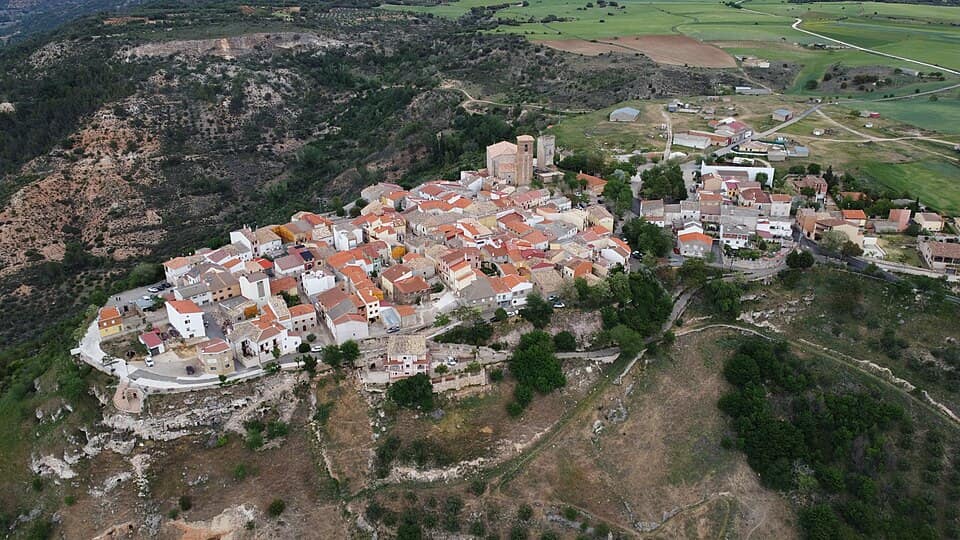 Vista de Valfermoso de Tajuña