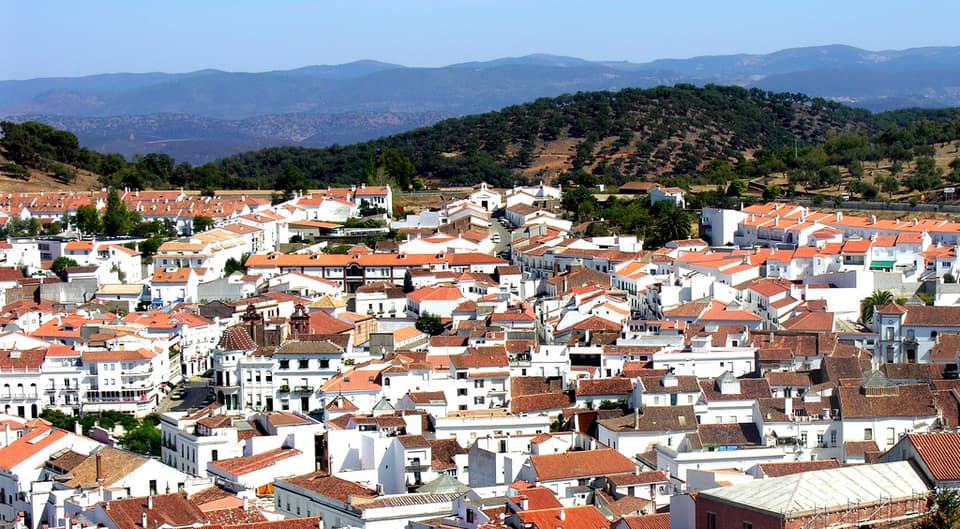 Vista de Aracena