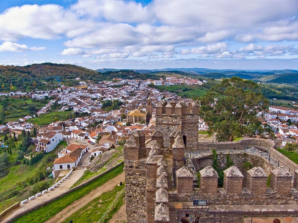 Vista de Cortegana