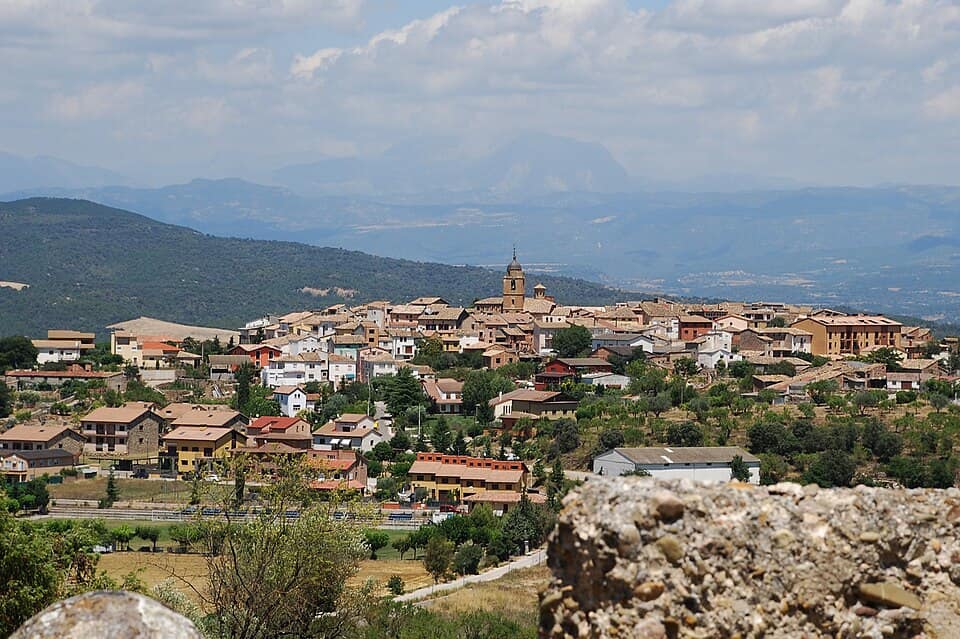 Vista de La Puebla de Castro
