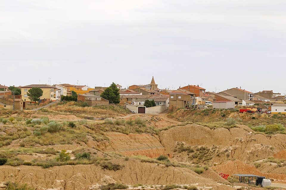 Vista de Villanueva de Sigena