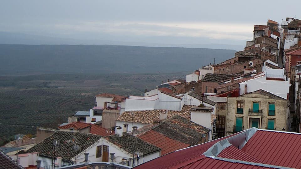 Vista de Sorihuela del Guadalimar